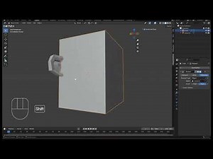 Blender: Boolean + Transparent material