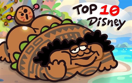 迪士尼十大最佳影视！【Cas van de Pol动画精选】