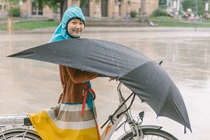 Undercover Umbrella, la protection pluie vélo ultime ?