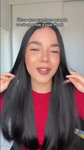 Olha o que acontece quando você aprende a usar Henê !! #cuidadoscapilares #cabelo