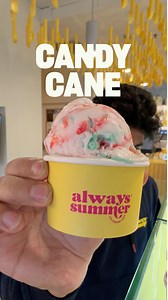 Our Candycane ice cream is cool, creamy, minty-sweet, and made to taste like the holidays you actually want to remember. Bright. Playful. Handcrafted. This is how we do winter: Cold scoops, bold flavors, and a whole lot of cheer. Always Summer, cheer handcrafted. #AlwaysSummerCafe #CheerHandcrafted #CandycaneSeason #HolidayIceCream #SeattleDesserts #PNWTreats #WinterScoops #LakeForestPark #HandcraftedHappiness #FestiveFlavors #IceCreamJoy | Always Summer Ice Cream Cafe