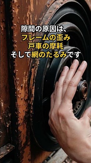 放置すると危険!? 網戸の隙間原因と張り替えタイミング診断チャート