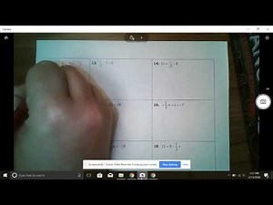 Solving Linear Equations: Two-Step Problems