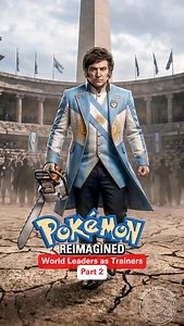 🌎 What would world leaders look like as Pokémon Trainers? 🌎 What countries/duos should I do in Part 3? Let me know in the comments! 💬 #pokemon #trump #worldleaders #countries #fyp | Poké Reimagined