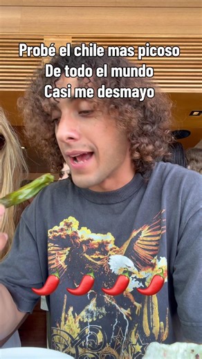 Probamos el chile mas picoso!🌶️