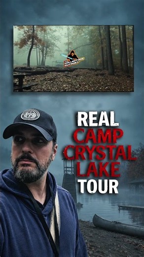 The original Crystal Lake! Check out the full video on the channel. #crystallake #fridaythe13th