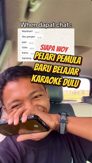 Muhammad Ilham Fajarudin on Instagram: "Suaranya kurang merdu ya #dm #chat #spontan"