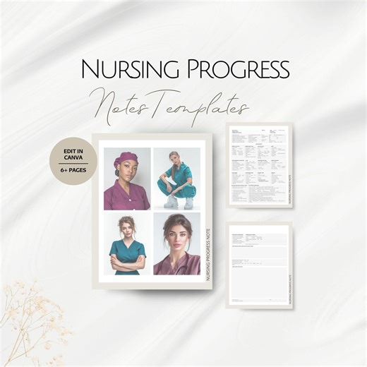 Nurse Progress Note Templates, Editable Nursing Business Folder Forms Pre-made RN LVN Form Template Professional Health Progressing Protocol - Etsy UK
