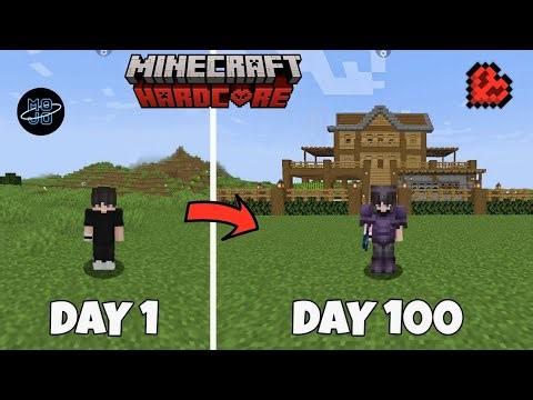 Can I Survive 100 Days in Minecraft Hardcore on Mojo Launcher ? Hindi Gameplay