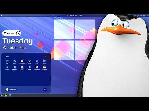 Windows 11 is Ugly. The REAL Linux Fix