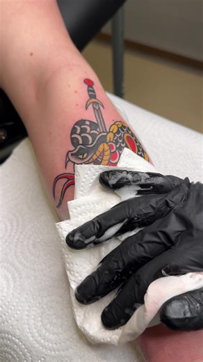 Traditional Snake Tattoo ASMR Experience