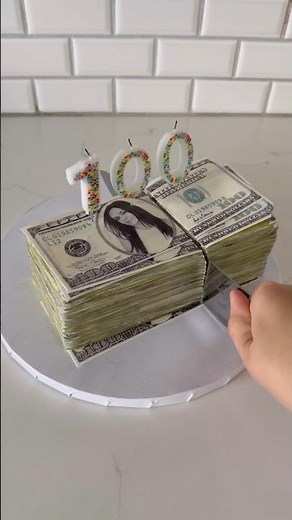 Stack of money cake! How did it turn out?