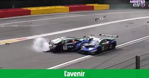 VIDÉO | Énorme crash aux 24 Heures de Spa-Francorchamps
