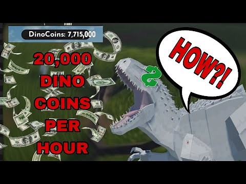 FASTEST WAY TO GET DINO COINS!! | Roblox Jurassic Blocky
