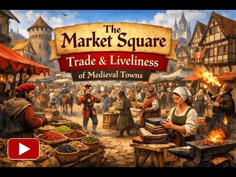 Inside the Bustling Heart of Medieval Towns - The Market Square