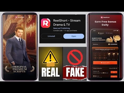 ReelShort App Real Or Fake - ReelShort App Legit Ba - ReelShort App Withdrawal