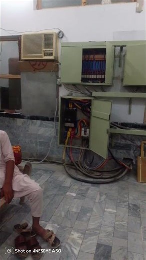 440kw on grid solar system control room installation..