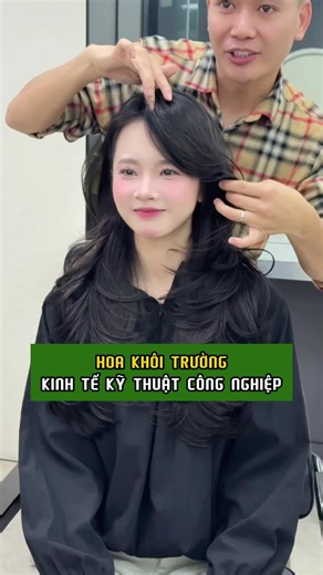 Hoa khôi trường Kinh tế Kỹ thuật Công nghiệp hiến tóc sẽ như thế nào ? #1900hairsalon #hientoc #theanh28