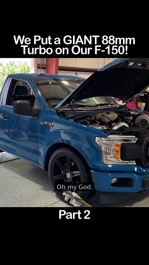 88mm Turbo Upgrade for Ford F-150 Truck | Cleetus McFarland Racing