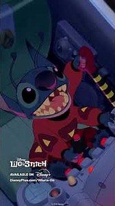 Stitch's Crash Landing on Earth! 🚀💥🌎