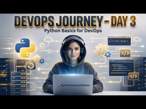 DevOps Full Course | Python Basics for DevOps (Day 3)