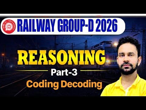Coding Decoding Railway Exams RRB Group D Reasoning Class #Railwayexams #maths #groupd