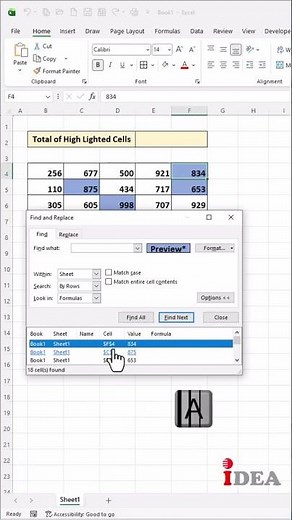 How to Sum Highlighted Cells in Excel Instantly | Excel Tips & Tricks: Sum Cells by Color