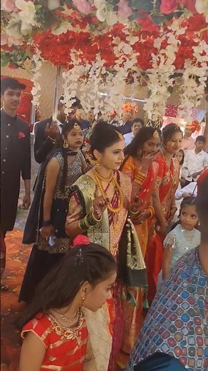Bride Entry #shadi #marathi #indianculture