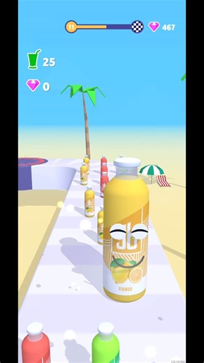 Juice 🧃 Runner playing part 3 so satisfying must try #subscribe #games #shorts #viral