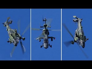 The INSANE Maneuverability of the Eurocopter EC-665 Tiger Attack Helicopter!