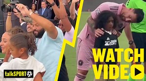 Footage shows Lionel Messi comforting DJ Khaled’s crying son before Inter Miami heroics