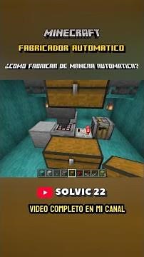 Cómo utilizar el fabricador automático en Minecraft - Guia facil y rápida