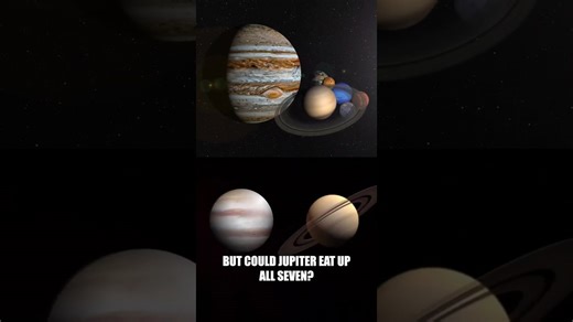 Predict what happens if Jupiter swallowed every planet