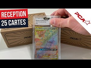 Cartes Pokémon : Superbe réception PCA avec du Dracaufeu et du set de base