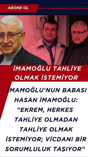 İMAMOĞLU'NUN BABASI AÇIKLADI I EKREM İMAMOĞLU SON DAKİKA I İMAMOĞLU DURUŞMA I İBB DAVASI #shorts