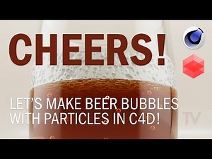 Create Realistic Bubbles with Cinema 4D's Particle System