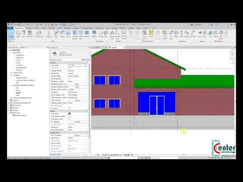 Revit Architecture- Bài 40 : Thêm Grid, Mullion và Panel trong Curtain Wall