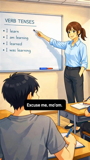 🎓 Asking Teacher to Explain Again | Real English Classroom Conversation 🎓 Learn how to ask your teacher politely to explain something again in English. In this realistic classroom English conversation, a student asks for clarification and the teacher explains the difference between past perfect and simple past. Perfect for A1–B1 English learners, students, and teachers who want to improve classroom communication skills. 🎯 What You’ll Learn: ✔ How to ask questions politely in English ✔ Classro