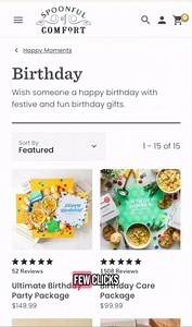 Send a Spoonful of Comfort gift box filled with heartwarming soups, sweet cookies, or self-care goodies. It's a celebration in a box! ⭐⭐⭐⭐⭐ Over 100,000 5-Star Reviews 💸 Take comfort your package is 100% guaranteed 🌱 Made with Fresh Ingredients Only! 🦈 As Seen On Shark Tank | Spoonful of Comfort