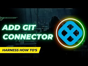 Add Git Connector in Harness