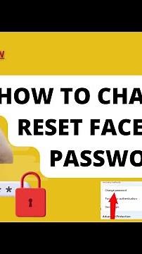 How to change Facebook password if forgotten