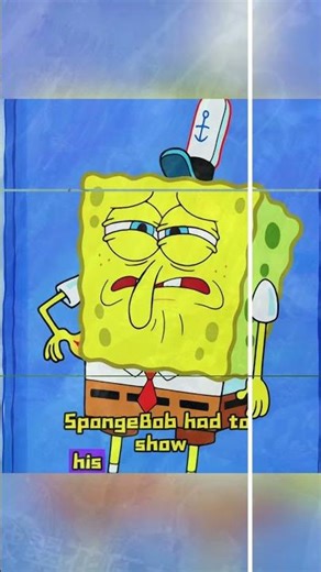 A splinter got stuck in SpongeBob’s thumb#foruyou #movie #spongebob #tiktok