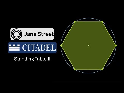 Citadel Quant Interview Question | Standing Table II