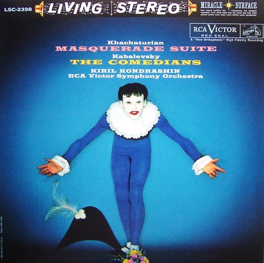 Khachaturian, Kabalevsky, Kiril Kondrashin, RCA Victor Symphony Orchestra - Masquerade Suite / The Comedians