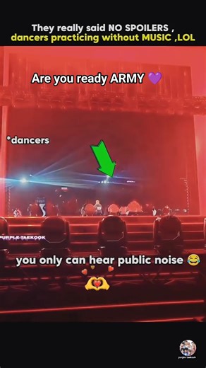 No Spoilers 🤫 BTS Dancers Practicing Without Music 😆🔥 #shorts