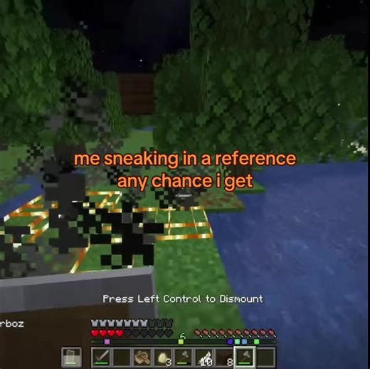 Understanding Minecraft References: A Sneaky Approach