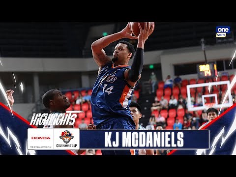 KJ McDaniels highlights | Honda S47 PBA Governors' Cup