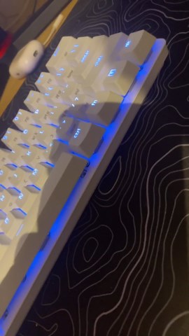 Keyboard typing by itself