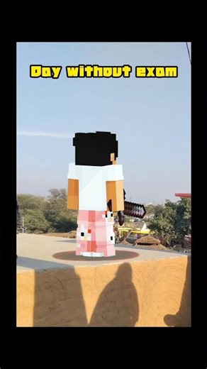 life without maths exam #minecraft l golden brown l song