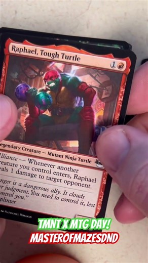 ITS TURTLE TIME! TMNT × MTG Day! #mtg #tmnt #tcg #magic #magicthegathering